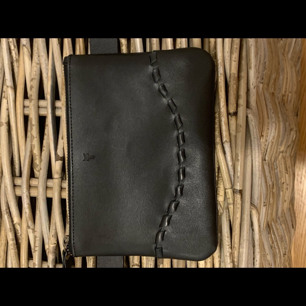 Frye Leather Stitched Belt Bag